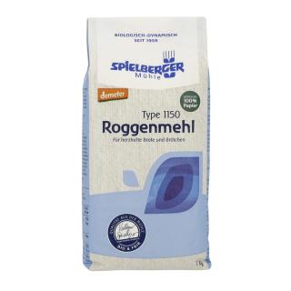 Roggenmehl  Typ 1150, Demeter 1 kg