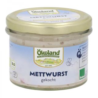 Gourmet Mettwurst gekocht  160g