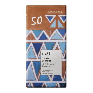 Dunkle Vollmilch Schokolade 50% Cacao