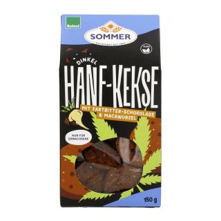 Dinkel Hanf Schoko Kekse mit Macawurzel  150g