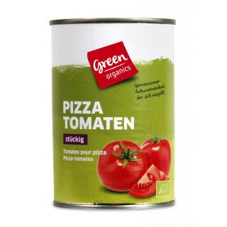 GREEN Pizza Tomaten, gewürfelt  400g Büchse