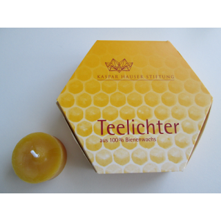 Bienenwachs Teelichte natur  7St.