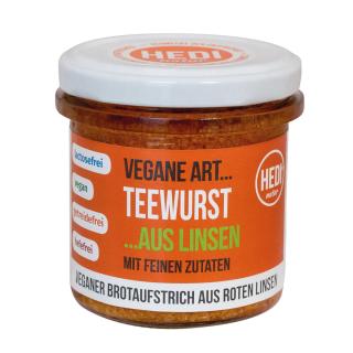Vegane Art Teewurst mit feinen Zutaten  140g