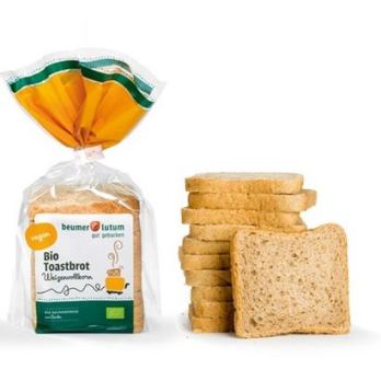 Weizenvollkorn Toast, 250g in Scheiben
