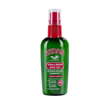 Zedan outdoor Zecken & Mücken Abwehr Lotion  100ml
