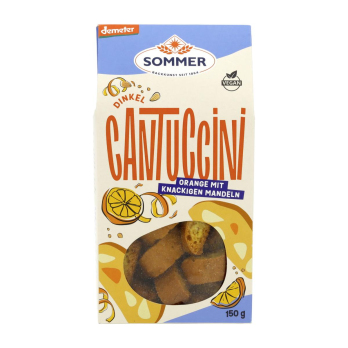 Dinkel Cantuccini Orange  150g
