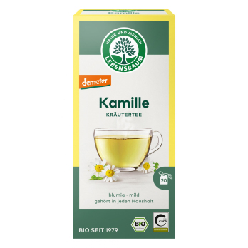 Kamillen-Tee im Aufgussbeutel