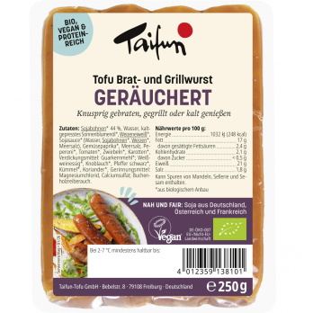 Veggie-Bratwurst 4er Pack  250g