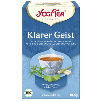 Yogi Klarer Geist Tee   17 Beutel