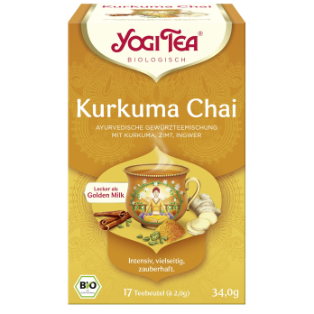 Yogi Kurkuma Chai  17x2g