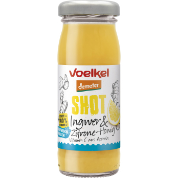 Shot Ingwer Zitrone Honig  95ml -kühlfrisch-