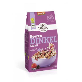Dinkelmüsli Beerenzart, Demeter  425g