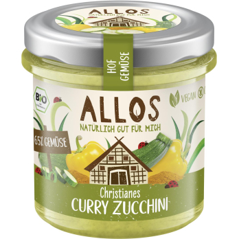 ALO Hofgemüse Curry Zucchini  135g
