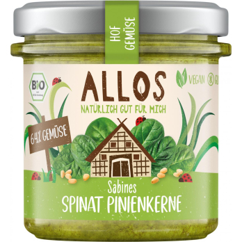ALO Hofgemüse Spinat-Pinienkerne 135g