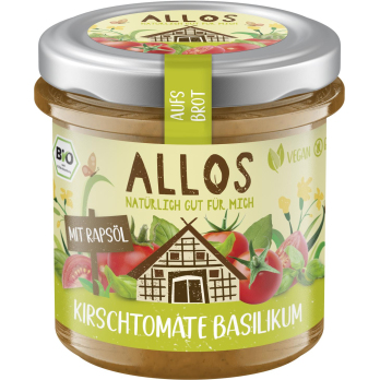 ALO Auf´s Brot Kirschtomate Basilikum  140g