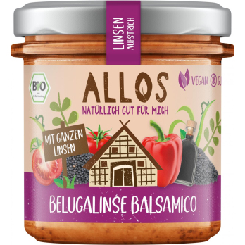 ALO Linsenaufstrich Belugalinse-Balsamico 140g