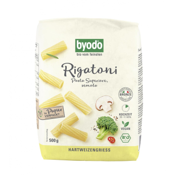 Rigatoni, hell, Byodo 500g