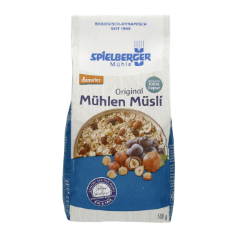 Mühlen Müsli mit Haselnüssen  500g