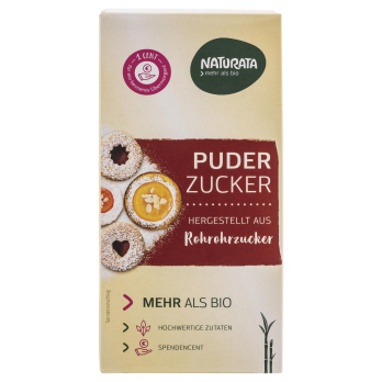 Puderzucker aus Rohrohrzucker 200g