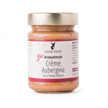 SAC Crème Aubergine Aufstrich  190g