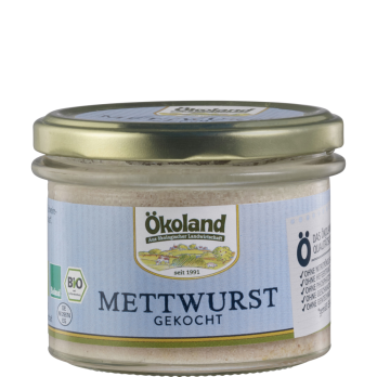 Gourmet Mettwurst gekocht  160g