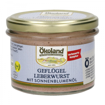 Gourmet Geflügel Leberwurst  160g