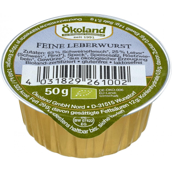 Ökl Feine Leberwurst  50g Dose