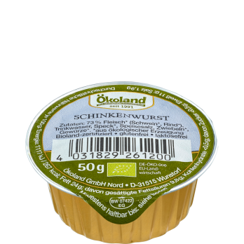 Ökl Feine Schinkenwurst  50g Dose