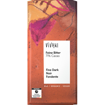 Feine Bitter Schokolade 71%,  100g