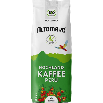 Altomayo Kaffee gemahlen, 500g