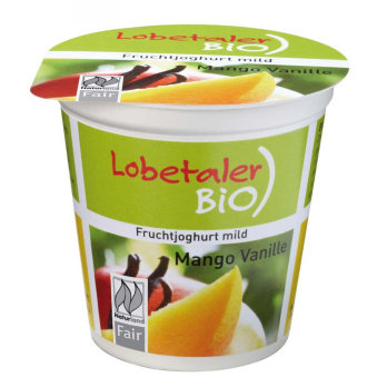 Lob Joghurt Mango Vanille 3,7% 150g Becher