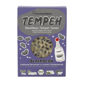 Tempeh Schwarze Bohne + Tamari  200g