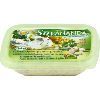 Soyananda Frischkäse Kräuter-Knoblauch 140g