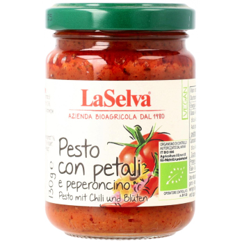 La Selva Pesto mit Chili & Blüten