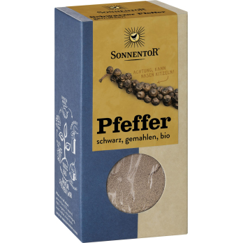 Pfeffer, schwarz, gemahlen  50g