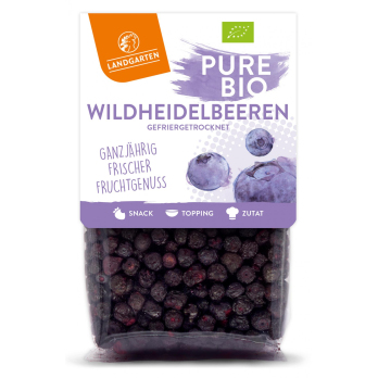 Pure Heidelbeeren, gefriergetrocknet  20g